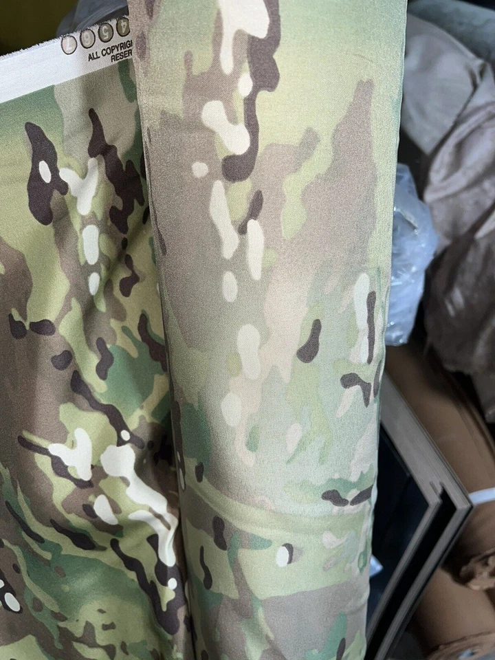 Multicam OCP Camo Taffeta Soft Polyester Fabric 60” Camouflage Military Camo - Image 3 of 4