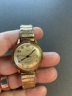 Timex Marlin 1977 Gold Tone Mens Vintage  Mechanical Handwind Watch.Repairs Only