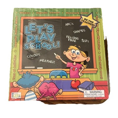Let's Play School: Magnetic  and Activity Book By Innovative Kids