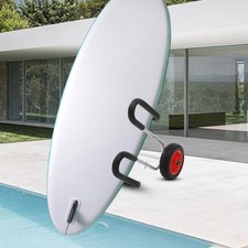 Carrello Trasporto Kayak Libera Installazione,Carrello Trasporto SUP Doppio con Ruota