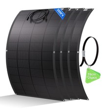 ECO-WORTHY 800W Flexibel Solarmodul Solarpanel für Wohnmobil Balkonkraftwerk