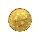1853 Liberty Head One Dollar Gold Coin NA502