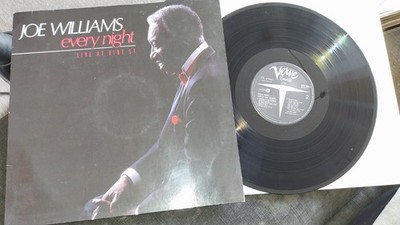 LP JOE WILLIAMS - EVERY NIGHT live at Vine St. /Verve Holland 1987 (JAZZ)