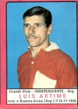 figurina Calciatori Panini 1967-68 # Luis Artime Independiente