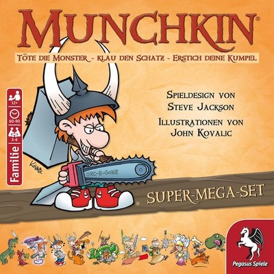 GW61cb Munchkin Fantasy Super-Mega-Set Neu & OVP