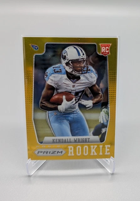 2012 Prizm Kendall Wright Gold Rookie 10/10. Tennessee Titans
