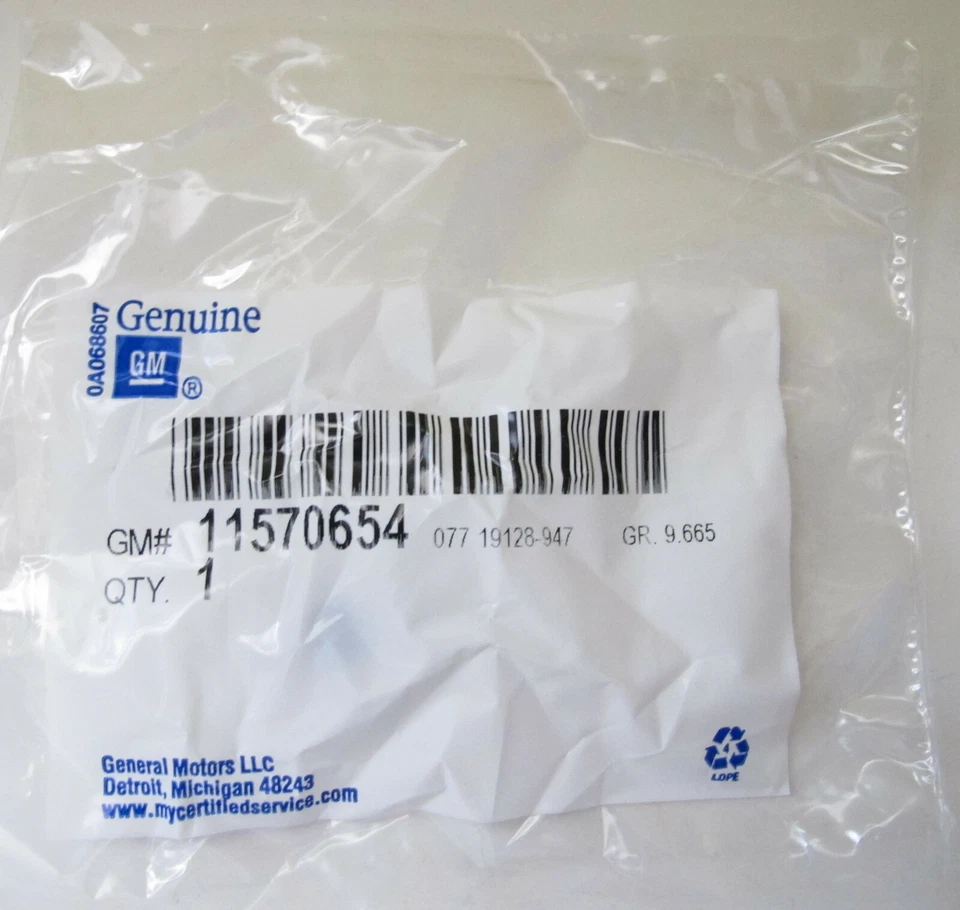 Tuerca de rejilla GM OEM 11570654 Foto 2 de 2