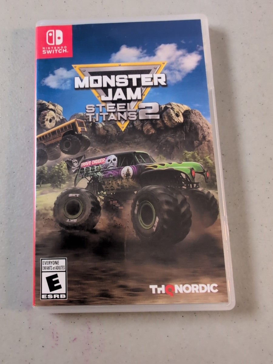 Grave Digger Nintendo Switch Monster Jam Steel Titans Nintendo