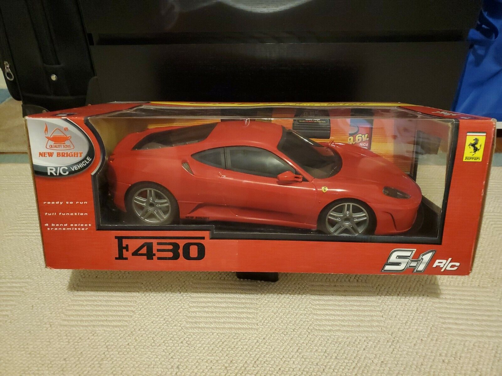 Ferrari F430 New Bright Sport One Radio Control - Red 1:10 Scale - New In  Box