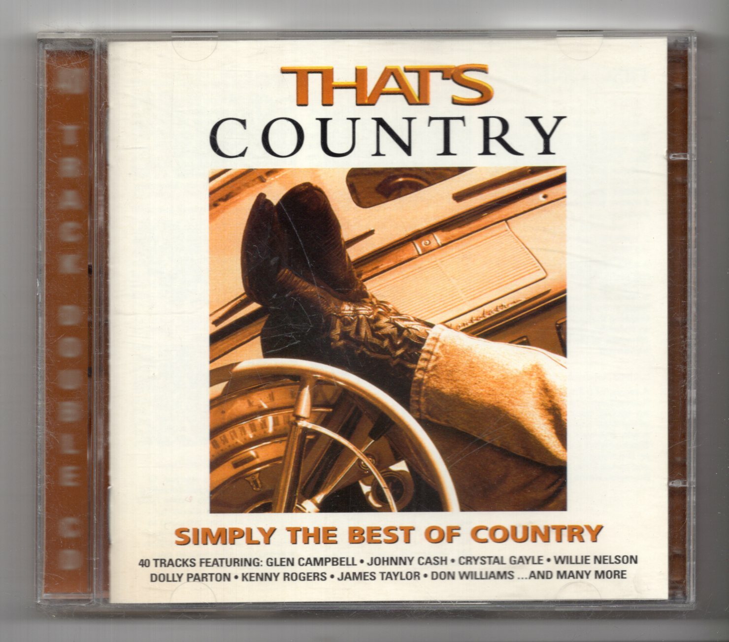 (KO290) That's Country, 40 tracks various artists - 1995 double CD
