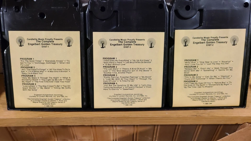 Engelbert Humperdinck "The Complete Engelbert Golden Treasury" 8-Track box set - Image 4 of 4