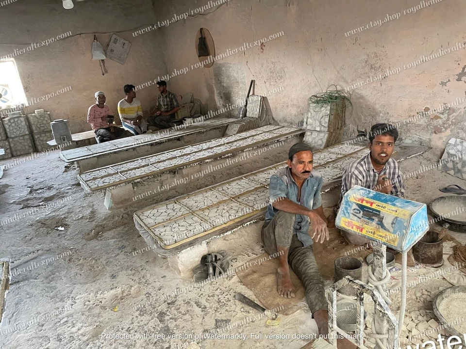 Wooden Epoxy Dining Table Top / Resin Table, blue river table, Epoxy table top, - Image 2 of 4