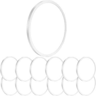 12-Pack 12'' 3200LM LED Ceiling Lights, Slim 28W Round Fixture, 6000K Daylight