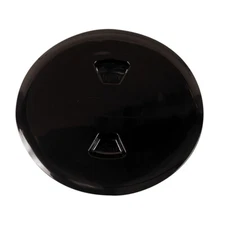 Beckson Marine Dp50-B 5" Twist-Out Deck Plate Black