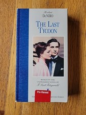 THE LAST TYCOON VHS DeNIRO
