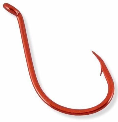 Owner Red SSW with Cutting Point Hook, 1, Red