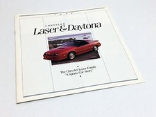 1986 Chrysler Laser & Daytona Brochure