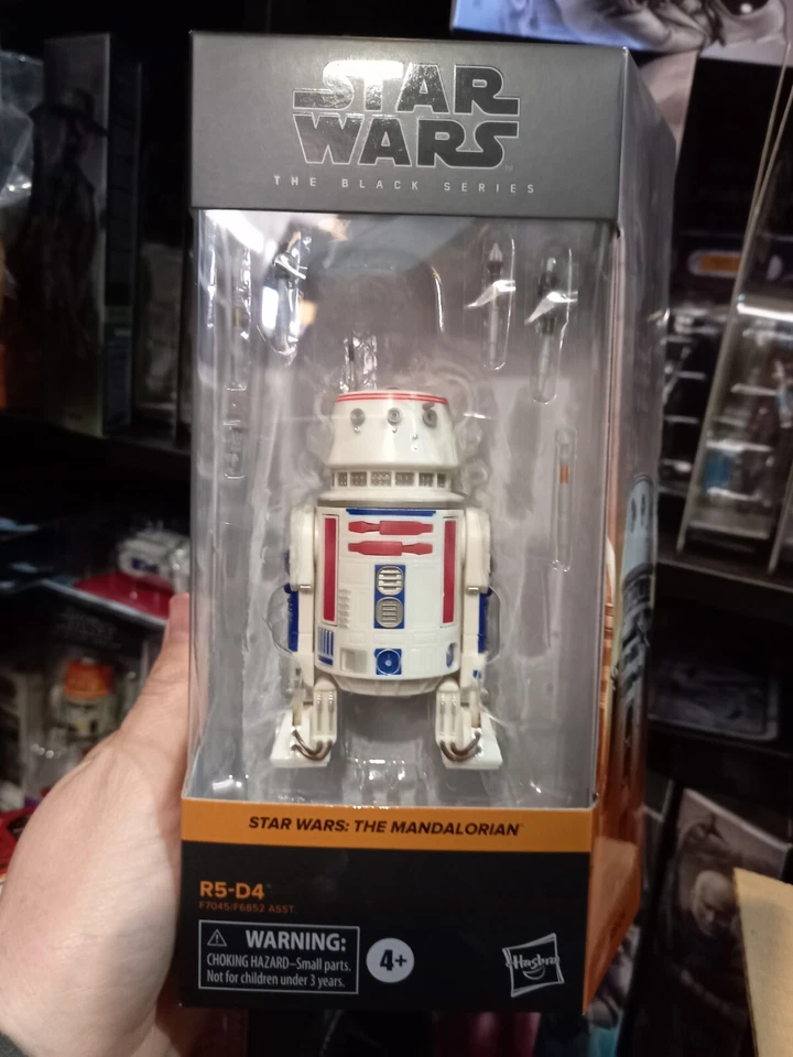 Figura R5-d4 The Mandalorian Star Wars Black Series Hasbro - Imagen 3 de 3