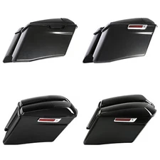 4" Stretched Extended Saddlebags Fit For Harley CVO Touring Glide Special 14-Up