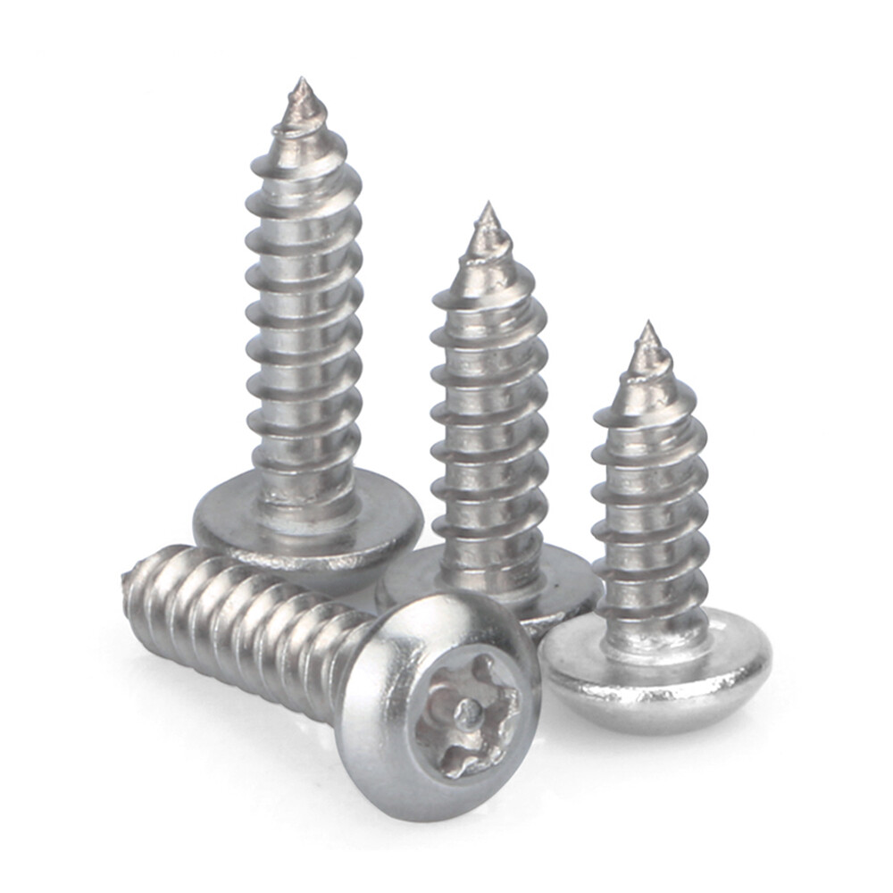 M2.9 Stainless Steel Pan Head Tamper Resistant Security Torx Screw Tapping Screw