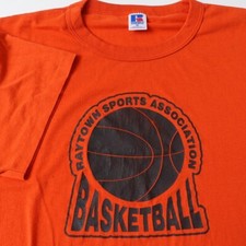 Vintage Raytown Sports Made In USA Single Stitch Basketball T Shirt Size XL MO