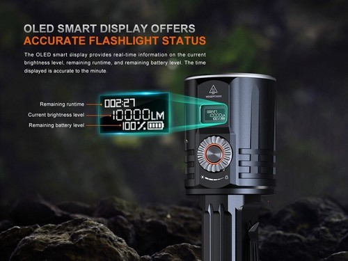 Lampe Torche Laser Fenix LR36R - 10 000 Lumens - longue portée 1260 mètres - Picture 14 of 17