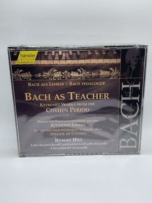Johann Sebastian Bach Bach: Bach As Teacher (CD) Album New Sealed 0624