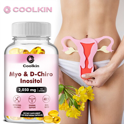 Myo & D-Chiro Inositol Unterstützt Einen Gesunden Hormonspiegel,Bewältigt Stress