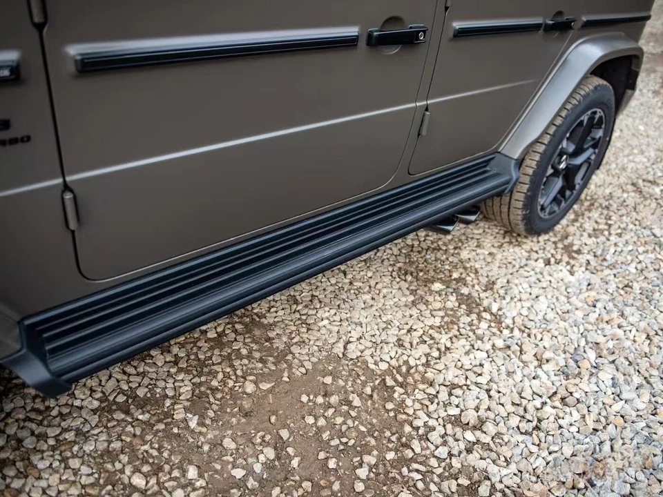 8x Puntas de tubo de silenciador de escape para 16-19 Mercedes-Benz W464 G500 G550 G63 Clase G Foto 2 de 4