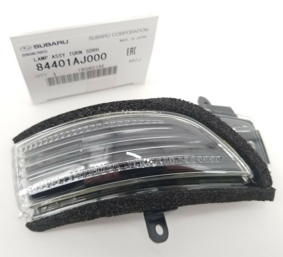 Genuine OEM Subaru 84401AJ000 Turn Signal Passenger Side View