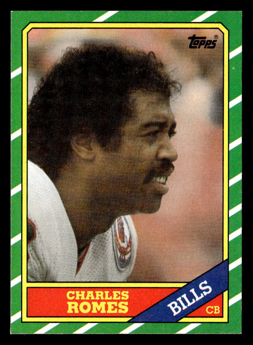 Charles Romes 1986 Topps Card #393 Buffalo Bills | eBay