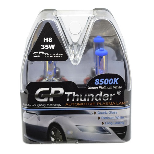 Version 2 GP Thunder II 8500K H8 Xenon Quartz Ion Light Bulbs 35W Pair On Sale!! eBay