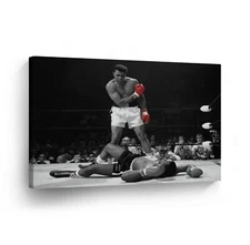 Muhammad Ali Canvas Painting Print Picture Wall Framed Art Modern Room Decor