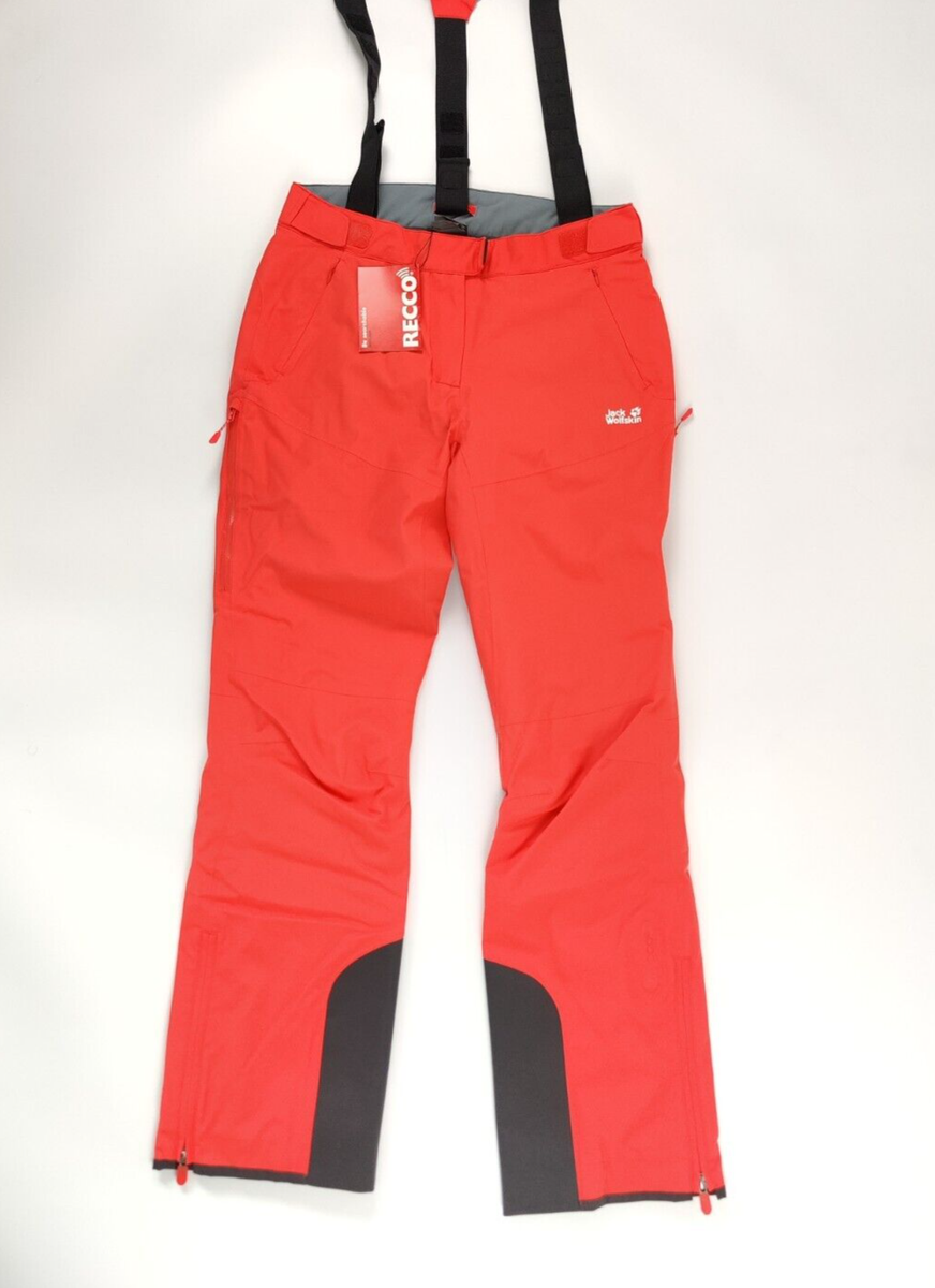 Jack Wolfskin Skihose Damen Texapore Recco koralle wattiert Schnee