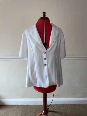white blazer size 20