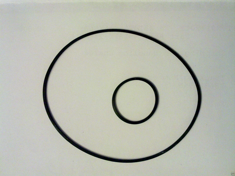 Kit 2 Courroies pour combiné magnetoscope VCR VHS DVD LG RC185 RC197 RC198 RC278