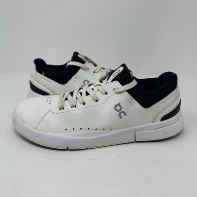 On Cloud The Roger Advantage White Midnight Navy Casual Shoes Sneakers Men s 9