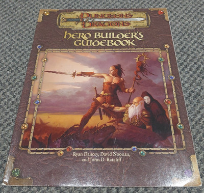Hero Builders Guidebook - Dungeons & Dragons 3rd Edition / D&D / D20 WOTC