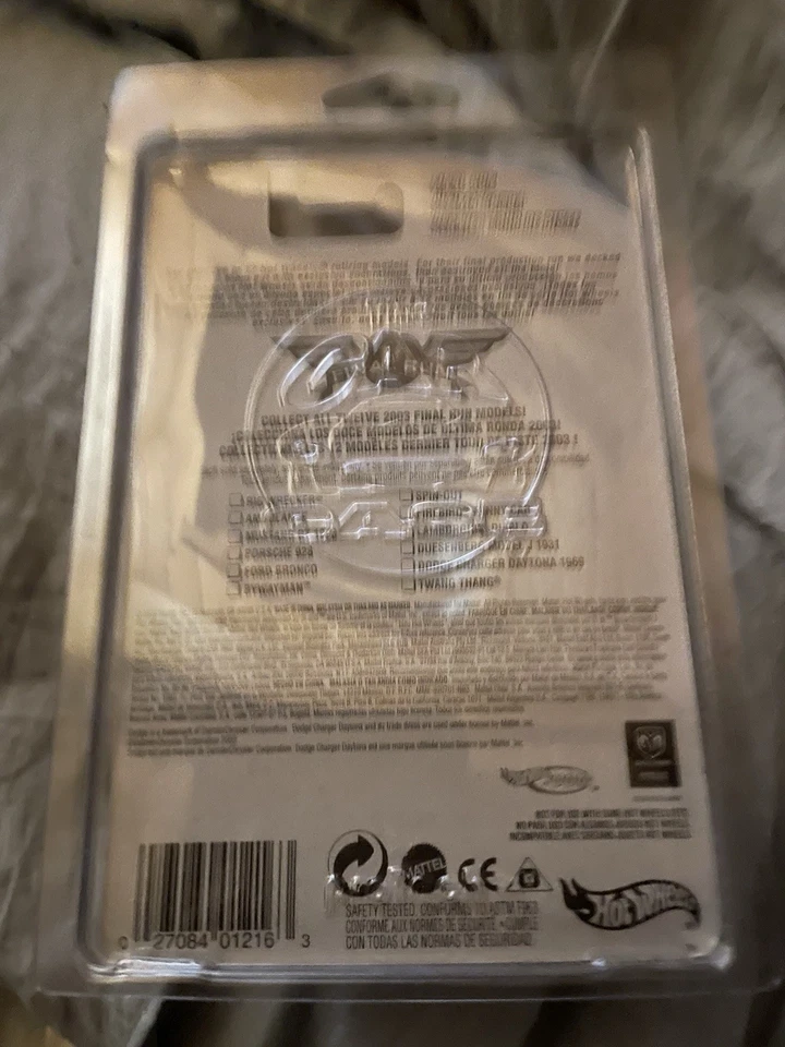 Dodge Charger Daytona 1969 Hot Wheels, rojo; 2003 Final Run Series 4/12 #198 Foto 2 de 2