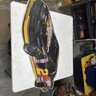 Vintage 1990's Miller Genuine Draft Rusty Wallace Car #2 Tin Metal Large Sign