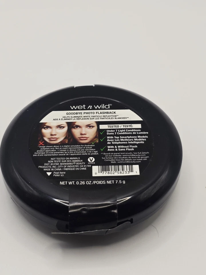 Wet n Wild Photo Focus Pressed Powder #E823C Neutral Beige 7.5 g .26oz. QTY:1 - Image 3 of 3