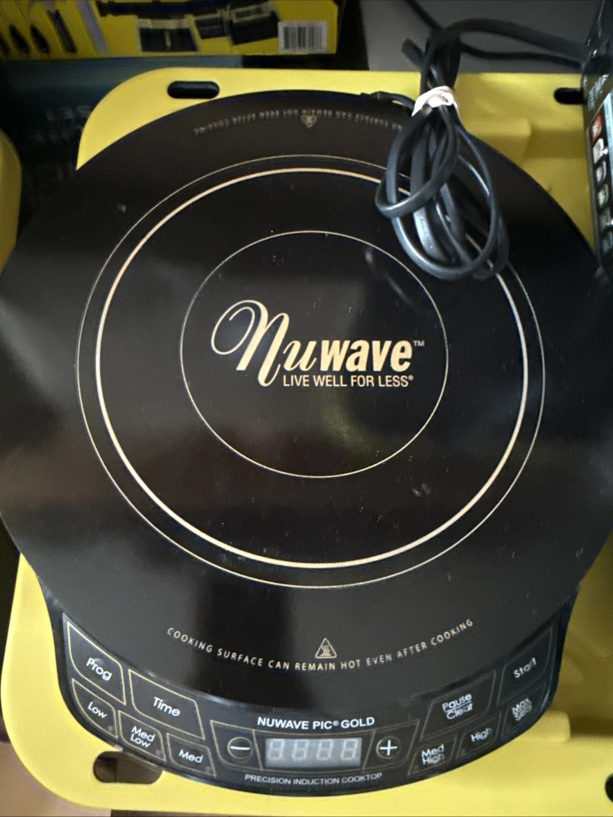 Nuwave Pic Gold Precision Induction Portable Cooktop 30211 BR Burner *CLEAN!*