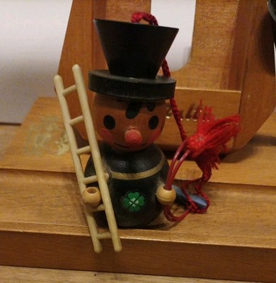 Steinbach Holzkunst, aus Hohenhameln, Made in Germany, Figur, Glücksbringer