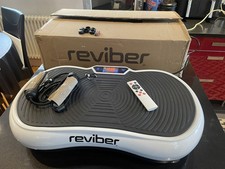 REVIBER SUPER SLIM VIBRATION PLATE EXERCISER WITH BLUETOOTH & REMOTE - VGC