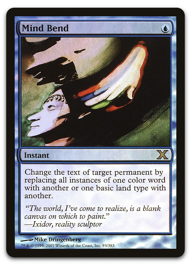 Mind Bend #93 (NM) 10th Edition 10E Magic MTG