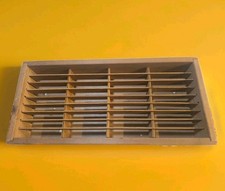    Vintage Napa Valley Box Co Wooden 36 Cassette Tape Storage Rack Holder Shelf