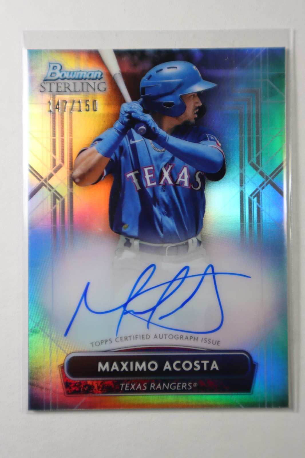 2024 Bowman Chrome Bralyn Brazoban Auto #CPA-BB Refractor /499