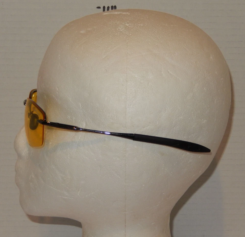 Очки солнцезащитные BeOne поляризованные желтые линзы ночное вождение металлическая оправа мужские 63 мм - Изображение 2 из 4