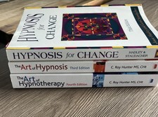 HYPNOSIS / HYPNOTHERAPY BOOK BUNDLE - Pre-owned - Good Cond