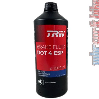 TRW Bremsflüssigkeit DOT 4 ESP 1L 1000ml Brake Fluid Auto Motorrad NFZ